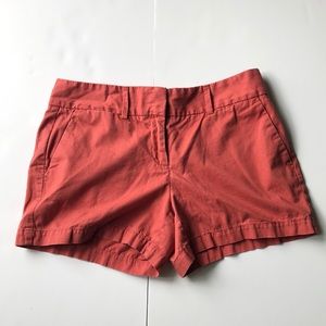 Loft coral shorts